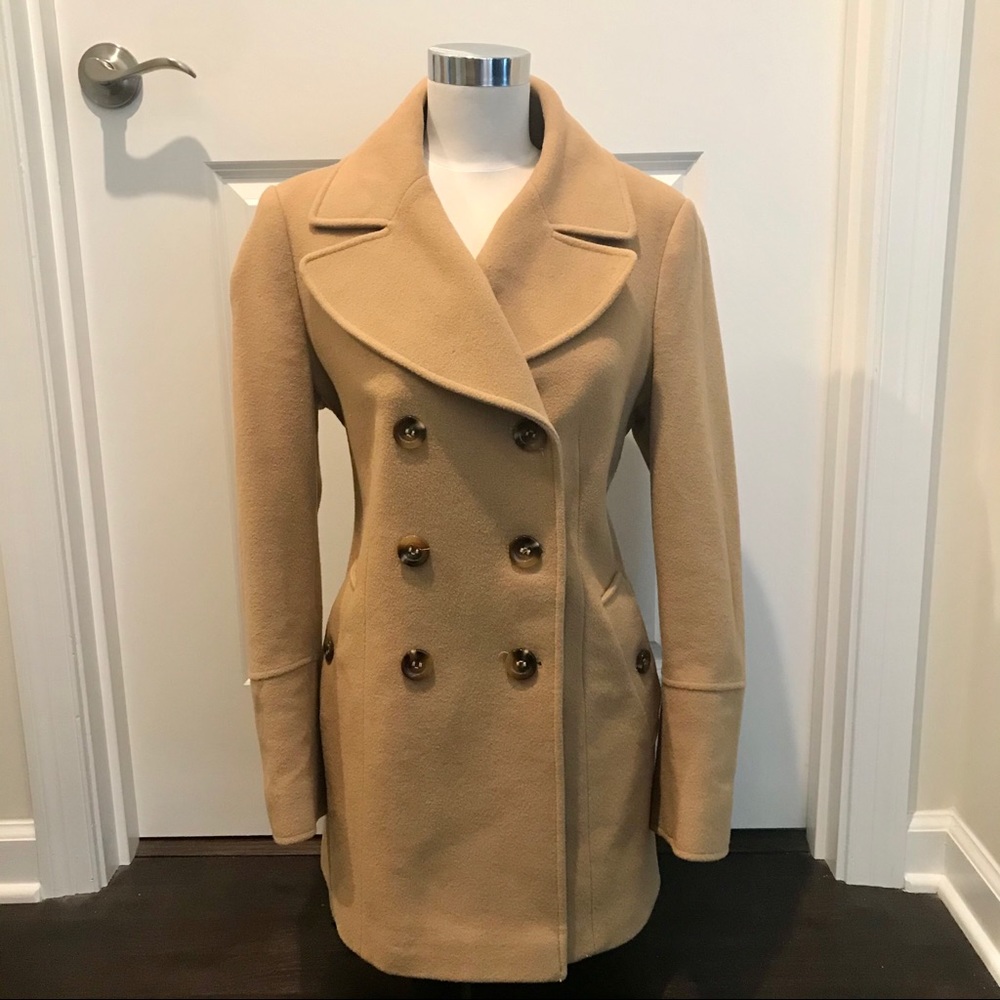 Nicole Miller Wool Pea Coat